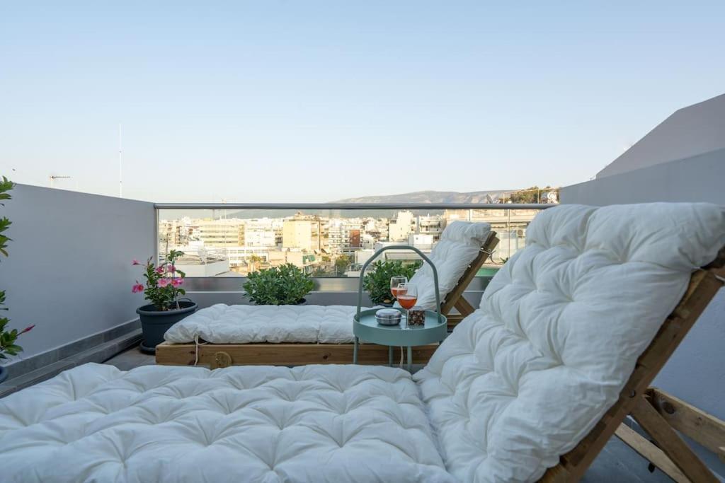 Апартаменти Duplex Acropolis View 2 Balconies Афіни Екстер'єр фото